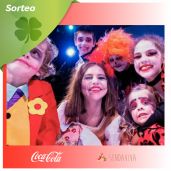 SORTEO de 4 entradas DOBLES para disfrutar de la experiencia de Halloween en SENDAVIVA con Coca-Cola