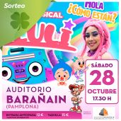 Sorteo 3 entradas dobles Auditorio Barañain Luli