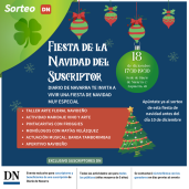 Fiesta de Navidad en familia del suscriptor de Diario de Navarra
