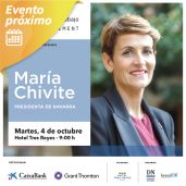 Desayuno DN Management con María Chivite