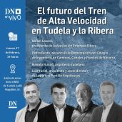 DN EN VIVO: El futuro del Tren de Alta Velocidad en Tudela y la Ribera