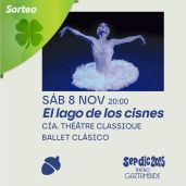 Sorteo de 3 entradas dobles para El Lago de los Cisnes