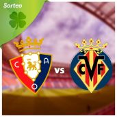 Sorteo de 2 entradas dobles para el partido Osasuna vs Villarreal