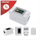 Oxímetro digital de pulso de dedo ZM-700-01
Con este pequeño y sencillo aparato, puedes controlarte el nivel de oxígeno en sangre tu mismo para evitar ir a propósito al médico,