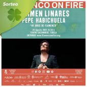 Sorteo de 1 entrada doble - Flamenco on fire - Carmen Linares