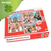 Sorteo 2 puzzles de San Fermin