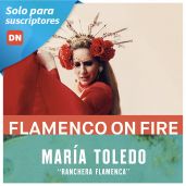 SORTEO  de dos pases dobles para disfrutar de la experiencia de asistir al ensayo de ‘RANCHERA FLAMENCA’ de MARÍA TOLEDO, uno de los grandes conciertos de FLAMENCO ON FIRE 