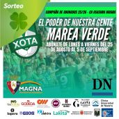 Sorteo de 10 abonos Magna-Xota temporada 25-26