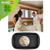 Sorteo de un lote de 2 bandejas de horno, 2 libros de cocina y 2 delantales