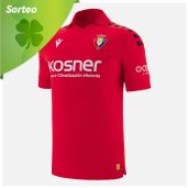 Sorteo 2 camisetas de Osasuna Talla M