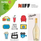 Sorteo de 15 plazas dobles para disfrutar de una charla sobre cine del NIFF, maridada con una cata de vino Chivite LAS FINCAS Blanco 2024