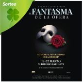 Sorteo 2 entradas dobles para el musical "El fantasma de la ópera"