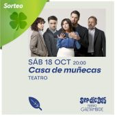 Sorteo de 3 entradas dobles para Casa de Muñecas