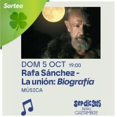 Sorteo de 3 entradas dobles para Rafa Sánchez (La Unión)