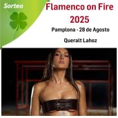 Sorteo de 1 entrada doble-Flamenco On Fire -Queralt-Lahoz