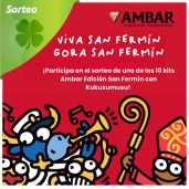Sorteo de 10 Kits de "Ambar Edición San Fermín"