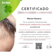 Sorteo tratamiento capilar en Marian Resano