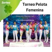 Sorteo 6 entradas dobles pelota femenina torneo Emakume Master Cup