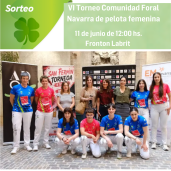 Sorteo entradas dobles VII torneo San Fermín de pelota a mano femenina 2026