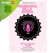 Sorteo de una plaza doble para asistir al espectáculo cómico ‘Mandanga de la buena’ de Churrería Gardón