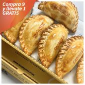 Empanadas LAS DE PICHI - compra 9 y llévate 1 más (la que elijas) para completar la caja.