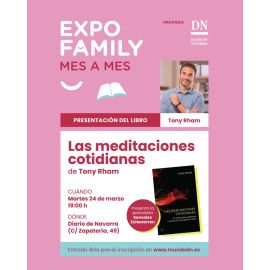 Presentación del libro 'Las meditaciones cotidianas' de Tony Rham