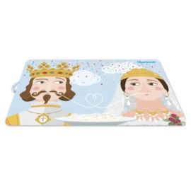 Mantel Individual con Ilustraciones de Reyes 