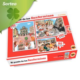Sorteo 2 puzzles de San Fermin