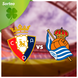 Sorteo de entradas para el partido Osasuna vs Real Sociedad