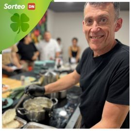 Sorteo de plaza doble curso de cocina con José Luis Aranguren Abril