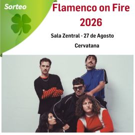 Sorteo de una entrada doble-Flamenco On Fire-Cervatana
