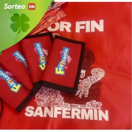 Sorteo de un pack infantil de San Fermín con mochila, cartera y bandana de Osasuna