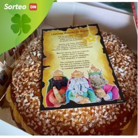 Sorteo de tres roscos de reyes de Pastelería DURSE