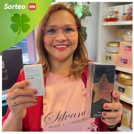 Sorteo de lote perfume y loción con Silvanir Moda y Cosméticos