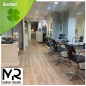 Sorteo corte de pelo con Marian Resano. Octubre