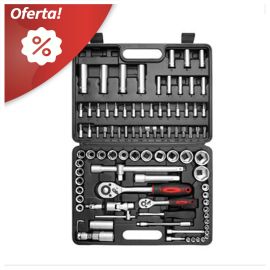 Set de herramientas completo, es ideal para cualquier taller e indispensable para los amantes del bricolaje y el motor, ya sean las motos, los coches