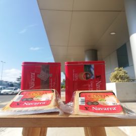 Sorteo 25 cuñas de queso dobles de V de Navarra de 250 gramos. Diciembre