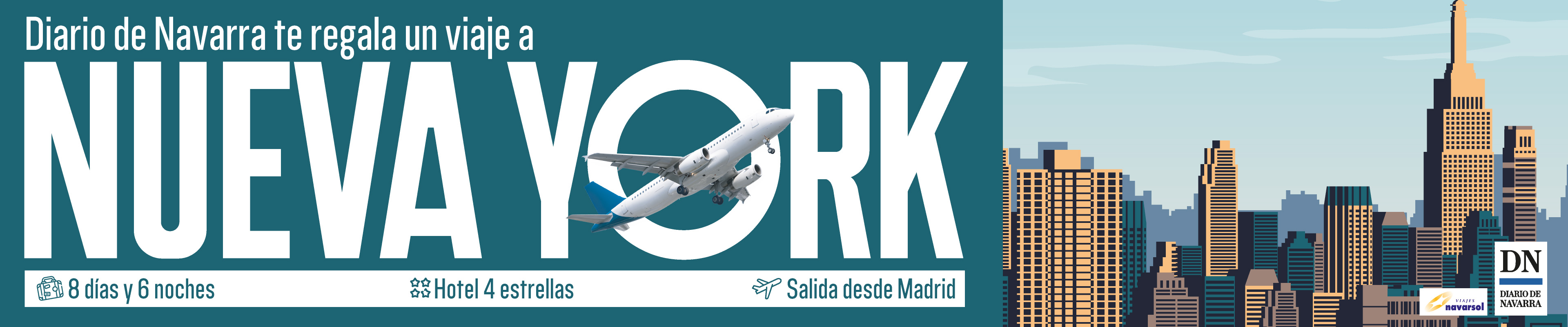 GANA UN VIAJE A NUEVA YORK GANA UN VIAJE A NUEVA YORK